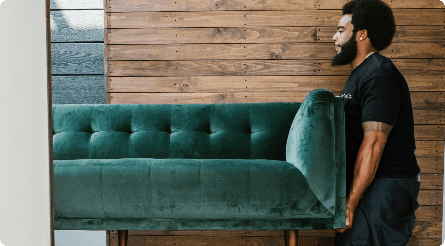 PicUp moving and delivery service on the Gold Coast - professional haulers with van and truck for on-demand moving, delivery, and junk removal services